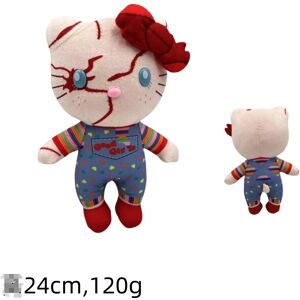 Bonxaif (Chucky 24cm) Hellokitty Child Play Chucky Plush Toy Halloween Children Holiday Bonxaif (Chucky 24cm) Hellokitty Child Play Chucky Plush Toy Halloween Children Holiday