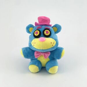 Bonxaif (18cm Pink Hat Blue Bear) Five Nights Freddy's FNAF Horror Kids Plush Toy Childr Bonxaif (18cm Pink Hat Blue Bear) Five Nights Freddy's FNAF Horror Kids Plush Toy Childr