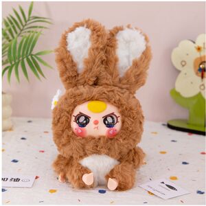 Bonxaif (Dark Brown) Cute Vinyl Doll Plush Toy Children's Sleeping Doll Kids Christmas B Bonxaif (Dark Brown) Cute Vinyl Doll Plush Toy Children's Sleeping Doll Kids Christmas B