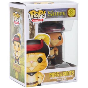 Funko POP Movies: Shrek - Puss in Boots Toy Figure Multi-colored 3.75 inches Funko POP Movies: Shrek - Puss in Boots Toy Figure Multi-colored 3.75 inches