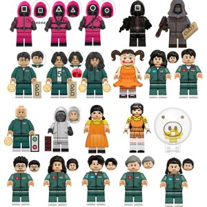 Bonxaif 20PCS Game Figures Building Blocks Anime Minifigures Toy Fits Lego Suit Bonxaif 20PCS Game Figures Building Blocks Anime Minifigures Toy Fits Lego Suit