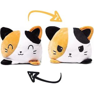 Unbranded (As show, One size) (Yellow) 1 pcs Reversible Cat Plush Toys Double Sided, Cute Unbranded (As show, One size) (Yellow) 1 pcs Reversible Cat Plush Toys Double Sided, Cute