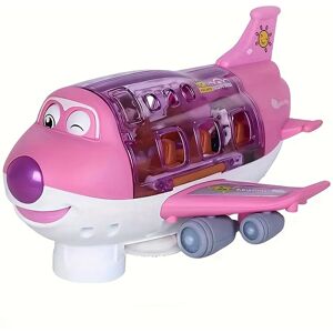 XYLFLY (Pink) 360-Degree Rotation Interactive Electric Airplane Toy Mixed Color Plast XYLFLY (Pink) 360-Degree Rotation Interactive Electric Airplane Toy Mixed Color Plast