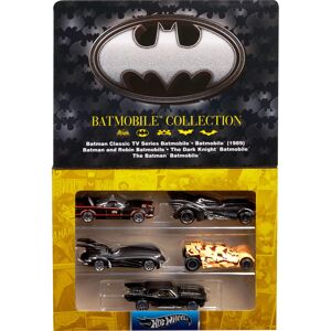 Hot Wheels 1:64 Scale Die-Cast Toy Cars Set of 5 Batman 85th Anniversary Vehicl Hot Wheels 1:64 Scale Die-Cast Toy Cars Set of 5 Batman 85th Anniversary Vehicl