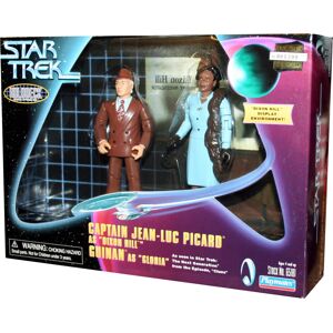 Star Trek CAPTAIN JEAN-LUC PICARD as "DIXON HILL" and GUINAN as "GLORIA" as seen in Star T Star Trek CAPTAIN JEAN-LUC PICARD as "DIXON HILL" and GUINAN as "GLORIA" as seen in Star T