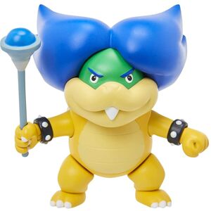 Super Mario 4"""" Ludwig Von Koopa Articulated Figure with Magic Wand Accessory Super Mario 4"""" Ludwig Von Koopa Articulated Figure with Magic Wand Accessory