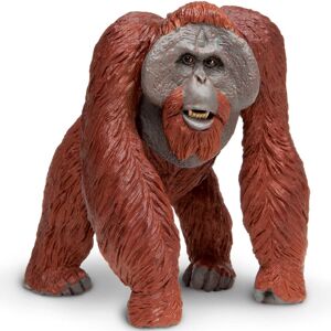 Safari Ltd. Bornean Orangutan Toy Figurine - Detailed 5"""" Plastic Model Figure Safari Ltd. Bornean Orangutan Toy Figurine - Detailed 5"""" Plastic Model Figure