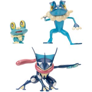 Pokémon Pokemon Select Evolution Pack - Features 2-Inch Froakie 3-Inch Frogadier and 4. Pokémon Pokemon Select Evolution Pack - Features 2-Inch Froakie 3-Inch Frogadier and 4.