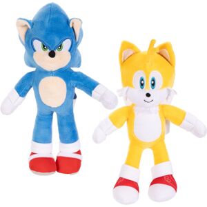 Sonic The Hedgehog Sonic 3 Movie Plush Sonic & Tails 9-Inch Stuffed Toy Figures Sonic The Hedgehog Sonic 3 Movie Plush Sonic & Tails 9-Inch Stuffed Toy Figures