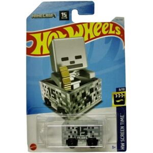 Hot Wheels Minecraft Minecart HW Screen Time 8/10 136/250 Gray Hot Wheels Minecraft Minecart HW Screen Time 8/10 136/250 Gray