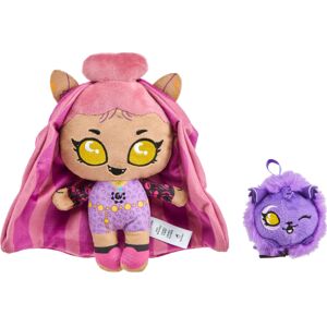 Monster Cable High Mattel Plush Doll Set Ghoul N Go Clawdeen Wolf 6.5-inch Plushie wi Monster Cable High Mattel Plush Doll Set Ghoul N Go Clawdeen Wolf 6.5-inch Plushie wi