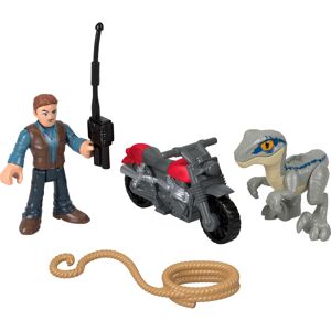 Fisher-Price Imaginext Jurassic World Dinosaur Toys Owen Grady & Blue Figure Pla Fisher-Price Imaginext Jurassic World Dinosaur Toys Owen Grady & Blue Figure Pla