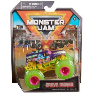 Monster Cable Jam 2024 Official 1:64 Diecast Truck Series 35 Street Treats Grave Digge Monster Cable Jam 2024 Official 1:64 Diecast Truck Series 35 Street Treats Grave Digge