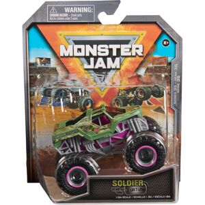 Monster Cable Jam Official Soldier Fortune Monster Truck Die-Cast Vehicle 1:64 Scal Monster Cable Jam Official Soldier Fortune Monster Truck Die-Cast Vehicle 1:64 Scal