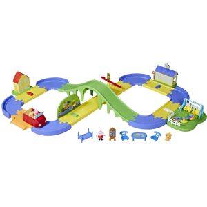 Peppa Pig All Around Peppas Town Playset with Car Track Preschool Toys Toys fo Peppa Pig All Around Peppas Town Playset with Car Track Preschool Toys Toys fo