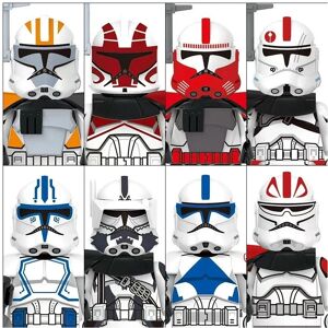 Unbranded (F) Custom Star Wars Mini Figures clone Troopers Full Sets Jedi Anakin Skywalker Unbranded (F) Custom Star Wars Mini Figures clone Troopers Full Sets Jedi Anakin Skywalker