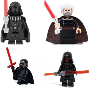 Unbranded Darth Maul Vader Count Dooku Kylo Ren Custom Lego Minifigure Star Wars Toys Unbranded Darth Maul Vader Count Dooku Kylo Ren Custom Lego Minifigure Star Wars Toys