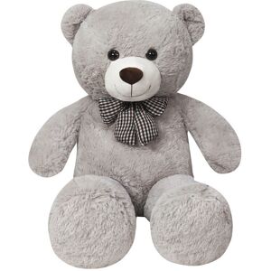Unbranded (Gray, 100cm) Bear Giant Teddy Plush Toy Stuffed Animal Doll Soft Gift Birthday Unbranded (Gray, 100cm) Bear Giant Teddy Plush Toy Stuffed Animal Doll Soft Gift Birthday