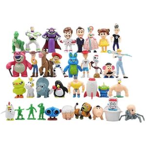 Unbranded 36Pcs Toy Story Action Figures Woody Buzz Lightyear Cartoon Hero Toy Collectible Unbranded 36Pcs Toy Story Action Figures Woody Buzz Lightyear Cartoon Hero Toy Collectible
