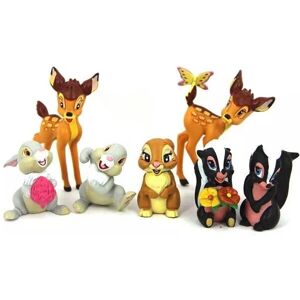 Unbranded 7Pcs Disney's Bambi Thumper Toy Action Figure Model Birthday Cake Topper Hero Unbranded 7Pcs Disney's Bambi Thumper Toy Action Figure Model Birthday Cake Topper Hero