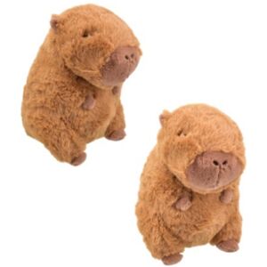Kandy Toys 20Cm Cuddly Capybara Adorable Childrens Soft Plush Kandy Toys 20Cm Cuddly Capybara Adorable Childrens Soft Plush