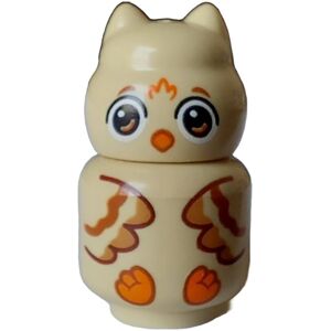 Lego Gabby's Dollhouse Tan Baby Me-Owl (Small) Minifigure from 10796 Lego Gabby's Dollhouse Tan Baby Me-Owl (Small) Minifigure from 10796