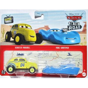 Disney Cars 2023 1:55 Scale Diecast 2-Pack On The Road (Gearsten Marshall and Ma Disney Cars 2023 1:55 Scale Diecast 2-Pack On The Road (Gearsten Marshall and Ma