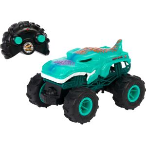 Hot Wheels Monster Trucks Toy RC Remote-Control Mega-Wrex in 1:24 Scale with Al Hot Wheels Monster Trucks Toy RC Remote-Control Mega-Wrex in 1:24 Scale with Al