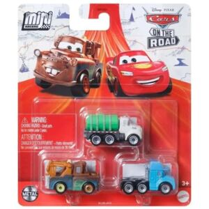 Disney Cars Mini Racers 3-Pack (Erin Kindafast Gray Mater) Disney Cars Mini Racers 3-Pack (Erin Kindafast Gray Mater)