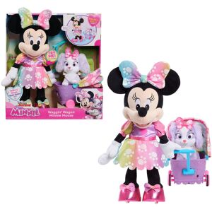 Disney Junior Minnie Mouse Waggin Wagon Lights and Sounds Feature Plush Officia Disney Junior Minnie Mouse Waggin Wagon Lights and Sounds Feature Plush Officia