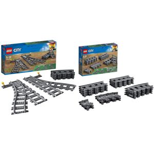 Lego 60205 City Tracks 20 Pieces Extention Accessory Set & 60238 City Switch Tra Lego 60205 City Tracks 20 Pieces Extention Accessory Set & 60238 City Switch Tra