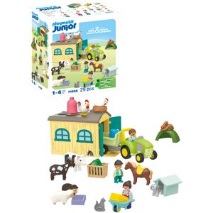 Playmobil 71656 JUNIOR: Farm Adventure with Tractor & Animals Playmobil 71656 JUNIOR: Farm Adventure with Tractor & Animals
