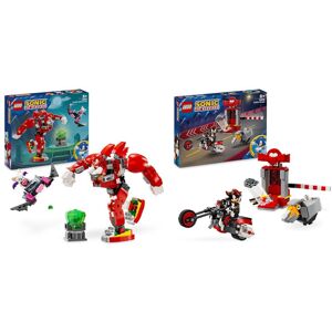 Lego Sonic Knuckles' Guardian Mech, Motorbike Toy, Buildable Lab Lego Sonic Knuckles' Guardian Mech, Motorbike Toy, Buildable Lab
