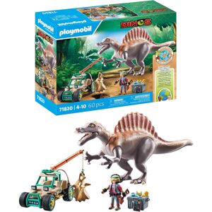 Playmobil Dinos Spinosaurus Attack on Dino Excavation Dinosaur Playset A Playmobil Dinos Spinosaurus Attack on Dino Excavation Dinosaur Playset A