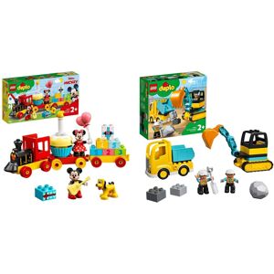 Lego DUPLO Mickey & Minnie Train 10941 & Truck & Excavator 10931 Lego DUPLO Mickey & Minnie Train 10941 & Truck & Excavator 10931