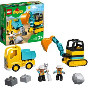 Lego DUPLO Truck & Excavator: 2 Figures, Boulder Lego DUPLO Truck & Excavator: 2 Figures, Boulder