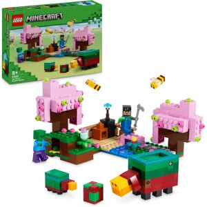 Lego Minecraft Cherry Blossom Garden Toy: Sunny Figure, Sniffer 21260 Lego Minecraft Cherry Blossom Garden Toy: Sunny Figure, Sniffer 21260