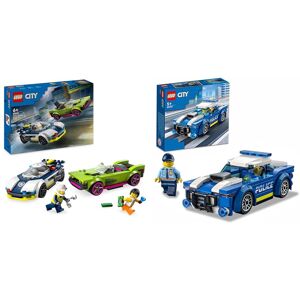 Lego City Police Car and Muscle Car Chase - Vehicle Toys 60312 Lego City Police Car and Muscle Car Chase - Vehicle Toys 60312