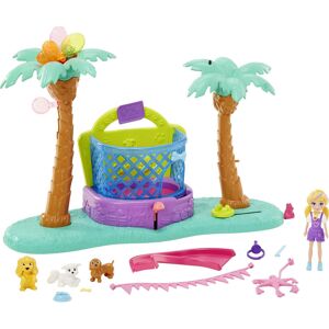 Polly Pocket Playset Bounce & Bark Puppy Park with 3-inch Polly Doll Bouncy Ho Polly Pocket Playset Bounce & Bark Puppy Park with 3-inch Polly Doll Bouncy Ho