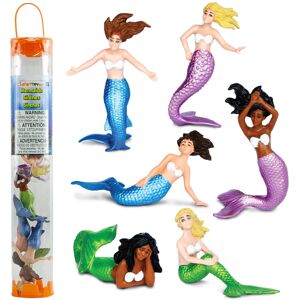Safari Ltd. Mermaids TOOB - 6 Pieces Detailed Mini Plastic Model Figures - Fun F Safari Ltd. Mermaids TOOB - 6 Pieces Detailed Mini Plastic Model Figures - Fun F
