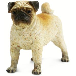 Safari Ltd. Pug Figurine - Realistic 2.75"""" Dog Figure - Educational Toy for B Safari Ltd. Pug Figurine - Realistic 2.75"""" Dog Figure - Educational Toy for B