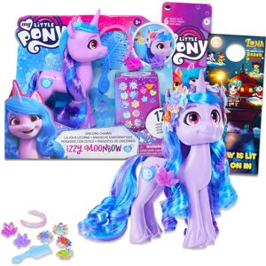 My Little Pony Izzy Moonbow Toy for Girls - Bundle with 6"""" MLP Izzy Moonbow D My Little Pony Izzy Moonbow Toy for Girls - Bundle with 6"""" MLP Izzy Moonbow D