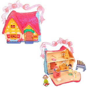 Disney STORE Official Snow White Cottage Micro Play Set Micro Toy Set Includes Disney STORE Official Snow White Cottage Micro Play Set Micro Toy Set Includes