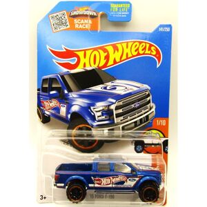 Hot Wheels 2016 HW Hot Trucks '15 Ford F-150 141/250, Blue Hot Wheels 2016 HW Hot Trucks '15 Ford F-150 141/250, Blue