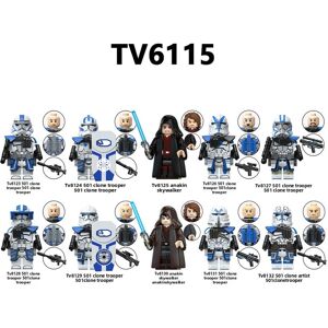 Unbranded (Set) Star Darth Wars Vader Clone Soldier Building Block Man Ornament Mini Set Unbranded (Set) Star Darth Wars Vader Clone Soldier Building Block Man Ornament Mini Set