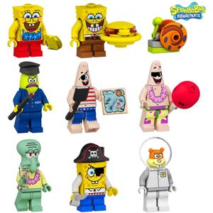Unbranded Squarepants Spongebob Building Blocks Mini Figures Kids Puzzle Toy Gift Assembly Unbranded Squarepants Spongebob Building Blocks Mini Figures Kids Puzzle Toy Gift Assembly