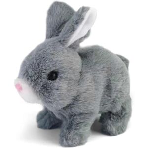 Kikidex (White, One size) Bunny Toys Interactive Toys Bunnies Can Walk And Talk,bunny St Kikidex (White, One size) Bunny Toys Interactive Toys Bunnies Can Walk And Talk,bunny St