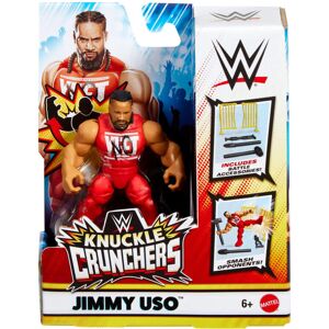 WWE Knuckle Crunchers: Jimmy Uso 3.25" Figure Age 6+ Mattel JCH69 WWE Knuckle Crunchers: Jimmy Uso 3.25" Figure Age 6+ Mattel JCH69