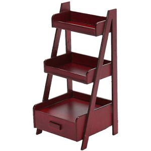 Unbranded (White, One size) 1:12 Dollhouse Wood Shelf Flower Stand Miniature for Doll Hous Unbranded (White, One size) 1:12 Dollhouse Wood Shelf Flower Stand Miniature for Doll Hous