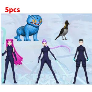 Unbranded (Style A) Demon Kpop Hunters Pvc Action Figures Model Toy Desktop Anime Gift Dec Unbranded (Style A) Demon Kpop Hunters Pvc Action Figures Model Toy Desktop Anime Gift Dec